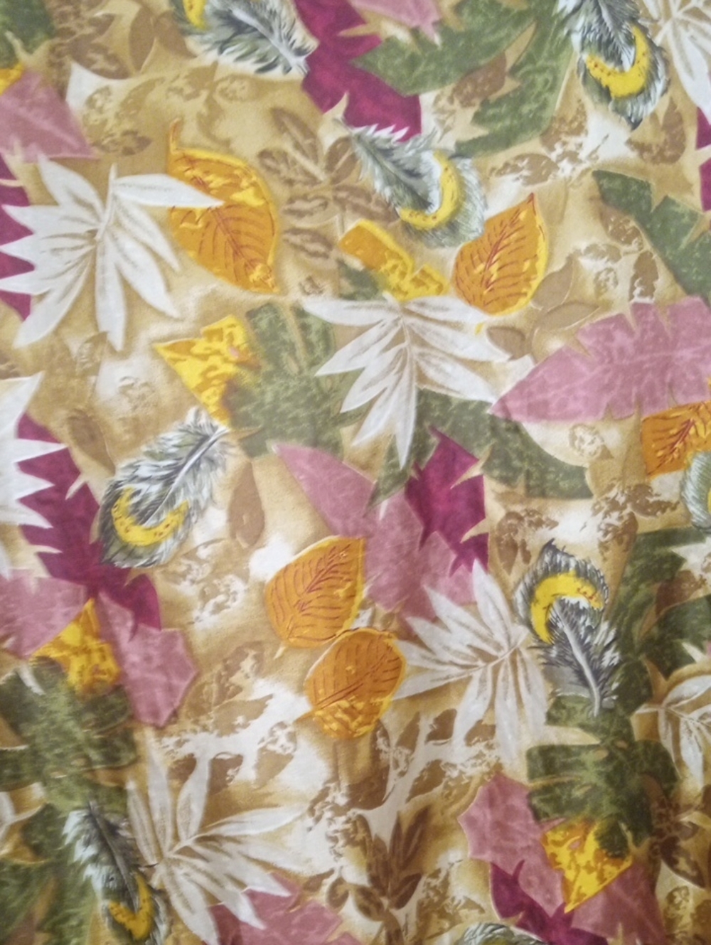 Vintage Fall Silk Light Jacket Size Small Runs Medium With Pockets Vital Zone - Picture 7 of 11